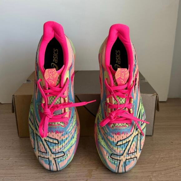 ASICS Noosa Tri 15 Avant Garde “Lime Green” Women Running Sneakers - SZ 11 - Picture 6 of 14